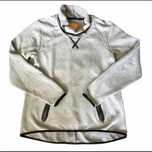 Champion gray victory fleece sweatshirt
